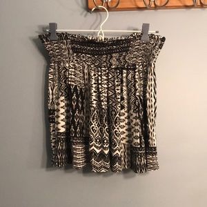 Aztec mini skirt